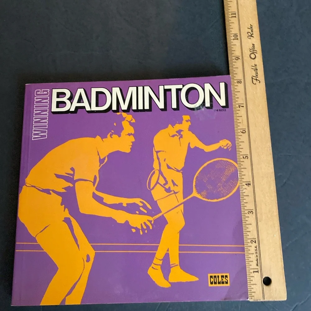 Winning Badminton Alex T. Watson Vintage book racket sport athletic reference